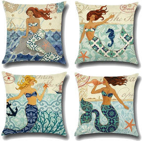 Mermaid Cushion Covers