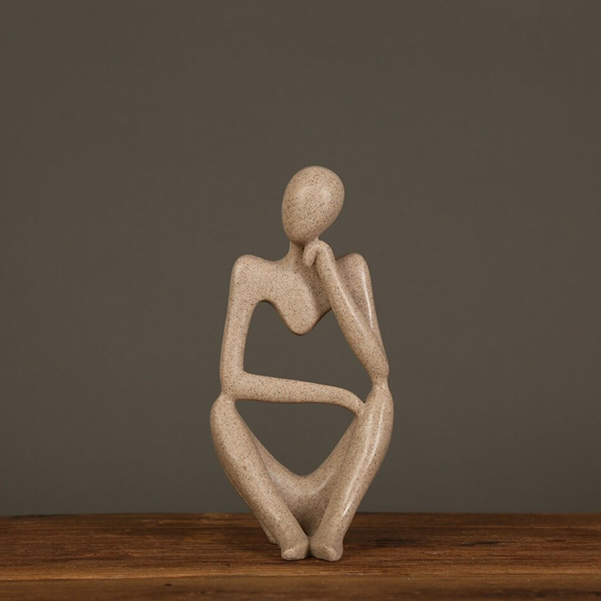 Abstract Thinker Desk Decor