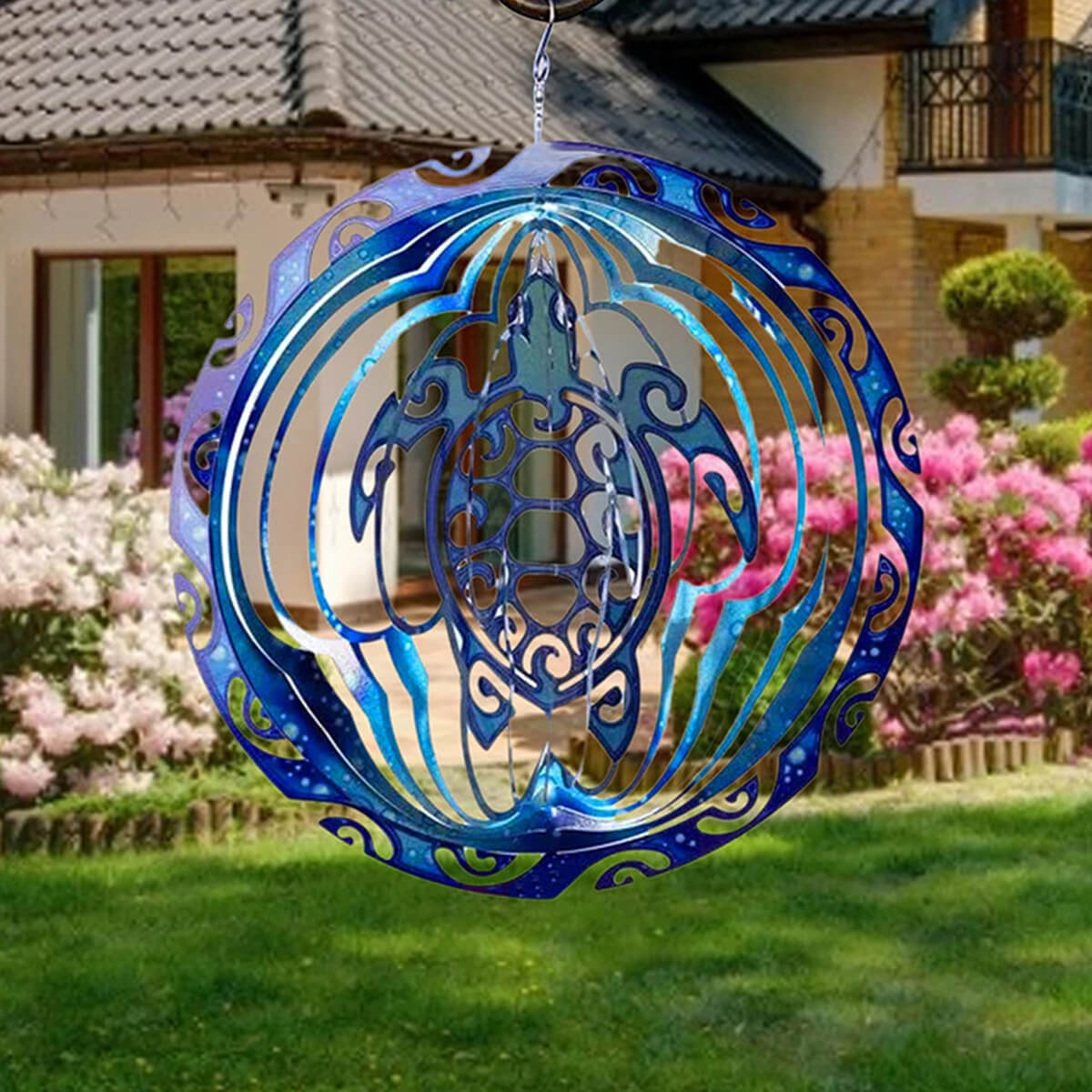 3D Sea Turtle Wind Spinner