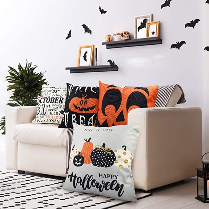 Halloween Time Cushion Covers
