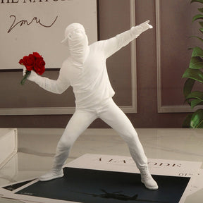 Banksy Rioter Figurine