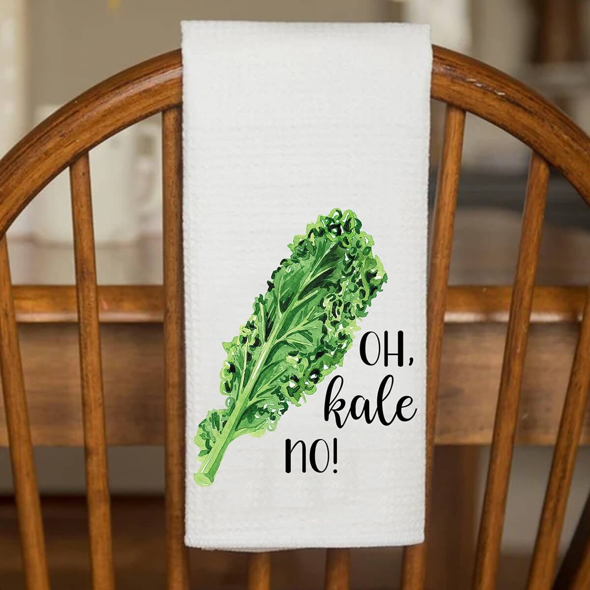 Now Designs Tic Tac Toe 100% Cotton Sage Green Kitchen Dish Towels