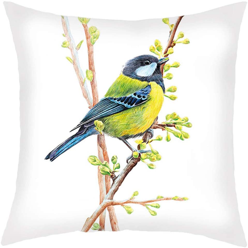Feathered Friends Cushion Covers