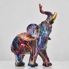 Creative Graffiti Elephant