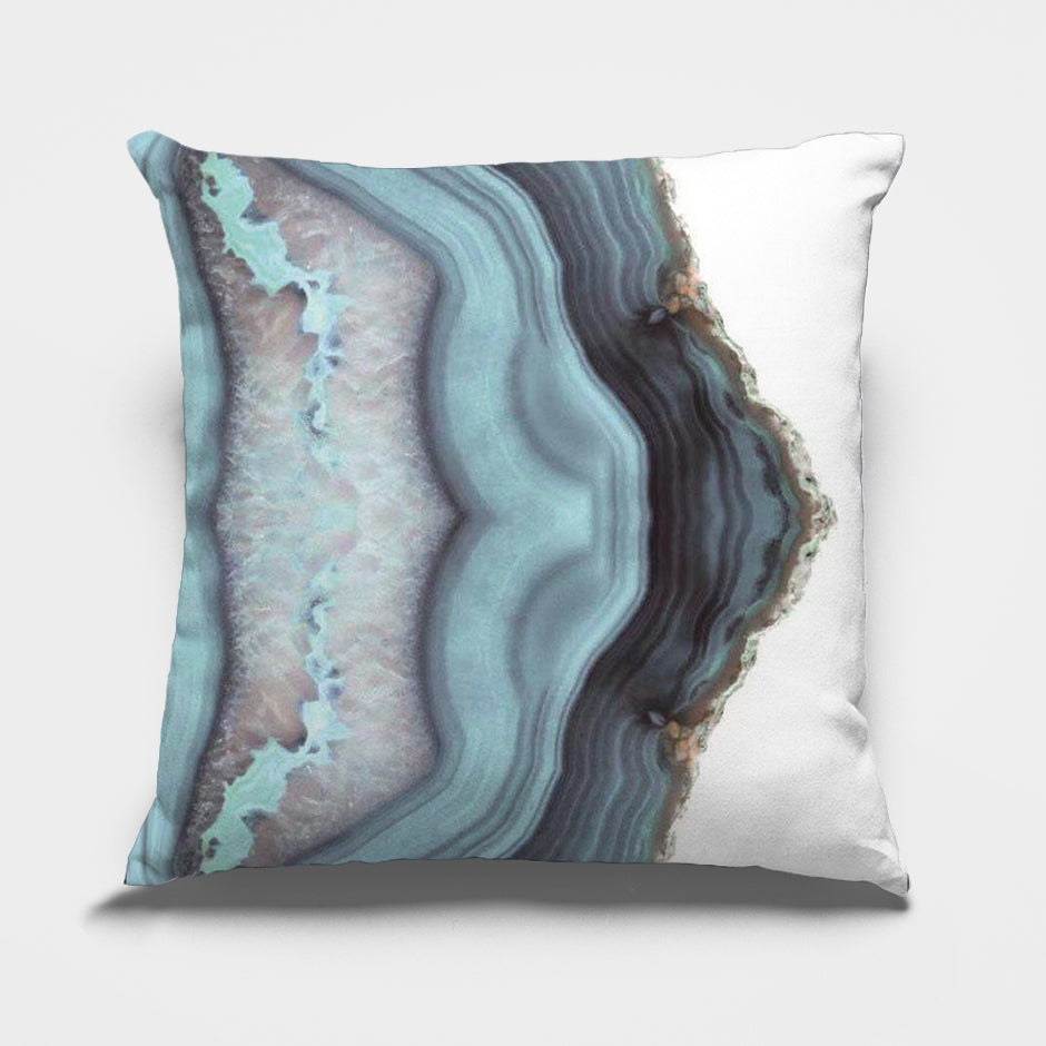 Abstract Blue Cushion Covers