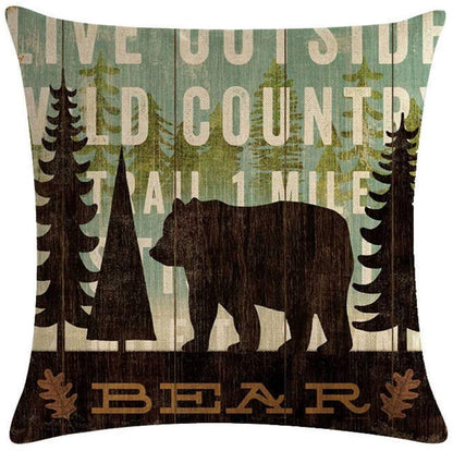 Woodland Beasts Cushion Covers