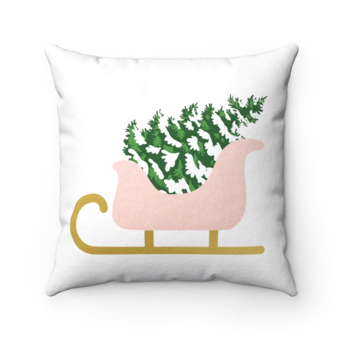 Pink Christmas Cushion Covers