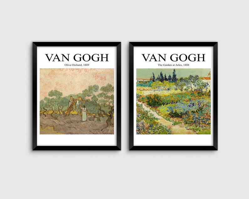 Van Gogh Canvas Painting (9 Pack)